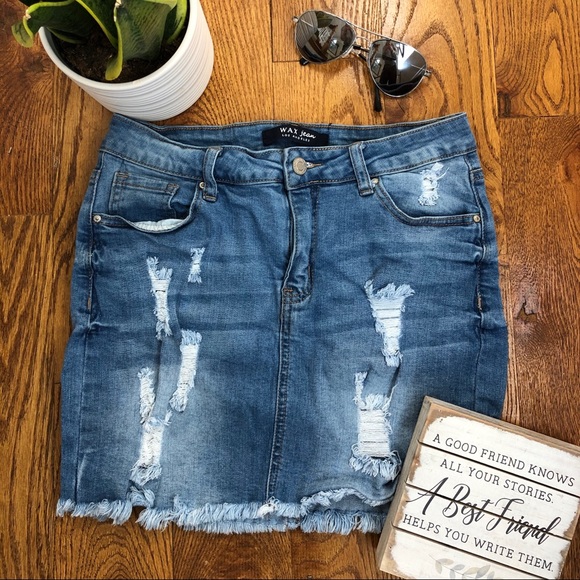 Jean Skirt